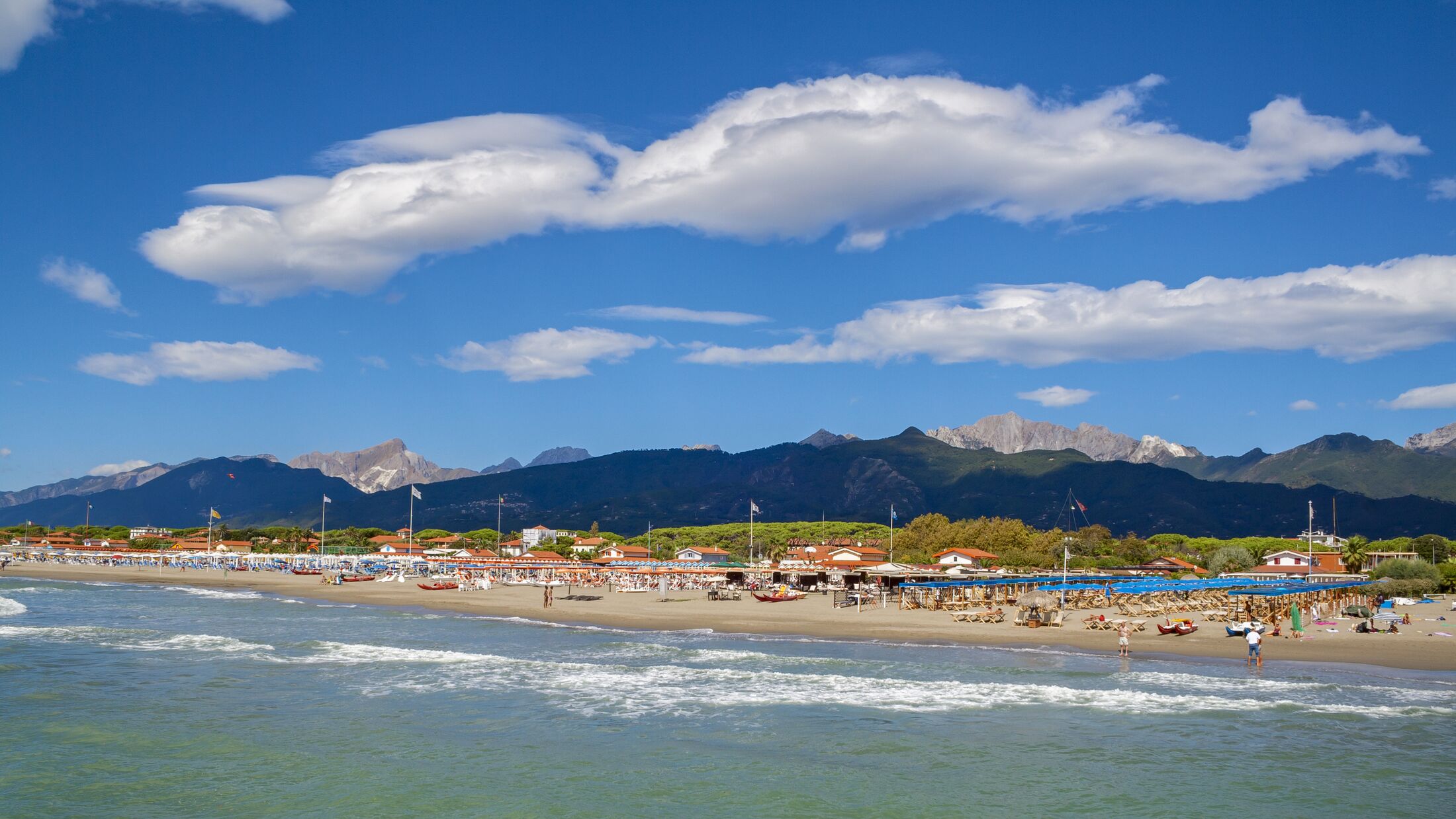 amazing forte dei marmi view on summer