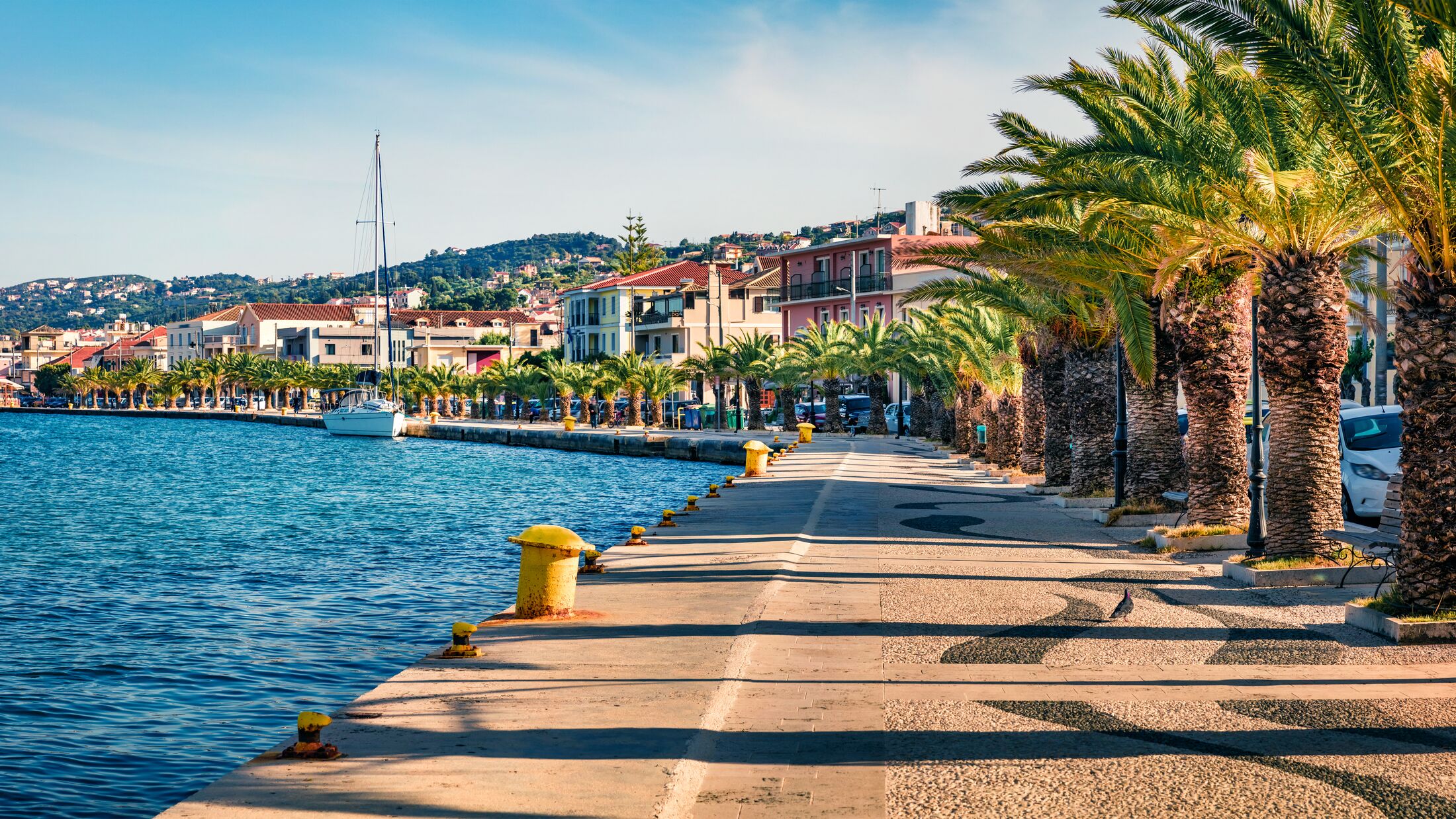 Argostoli Promenade near Lassi, Kefalonia