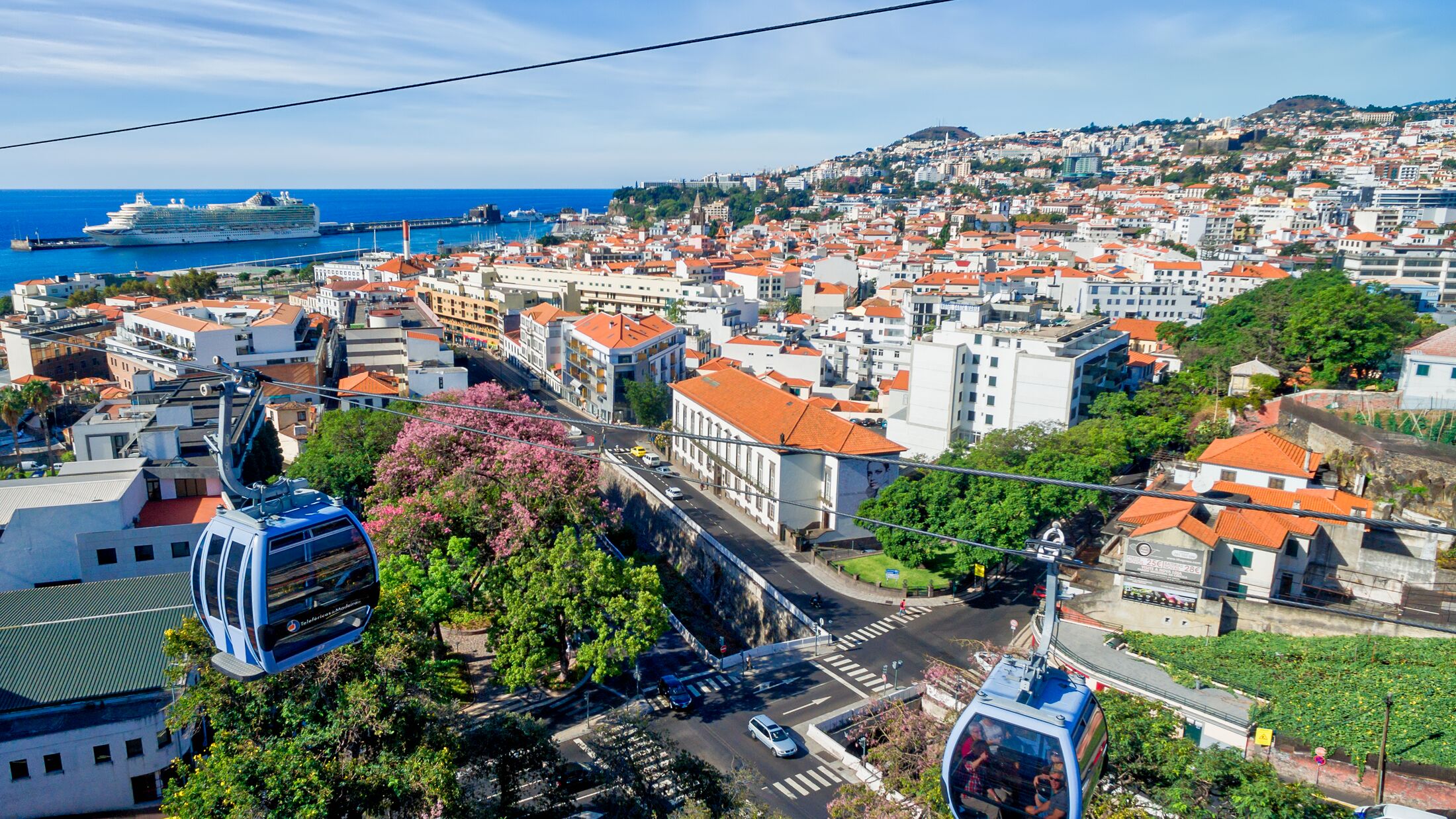 Funchal Cable Car in Madeira