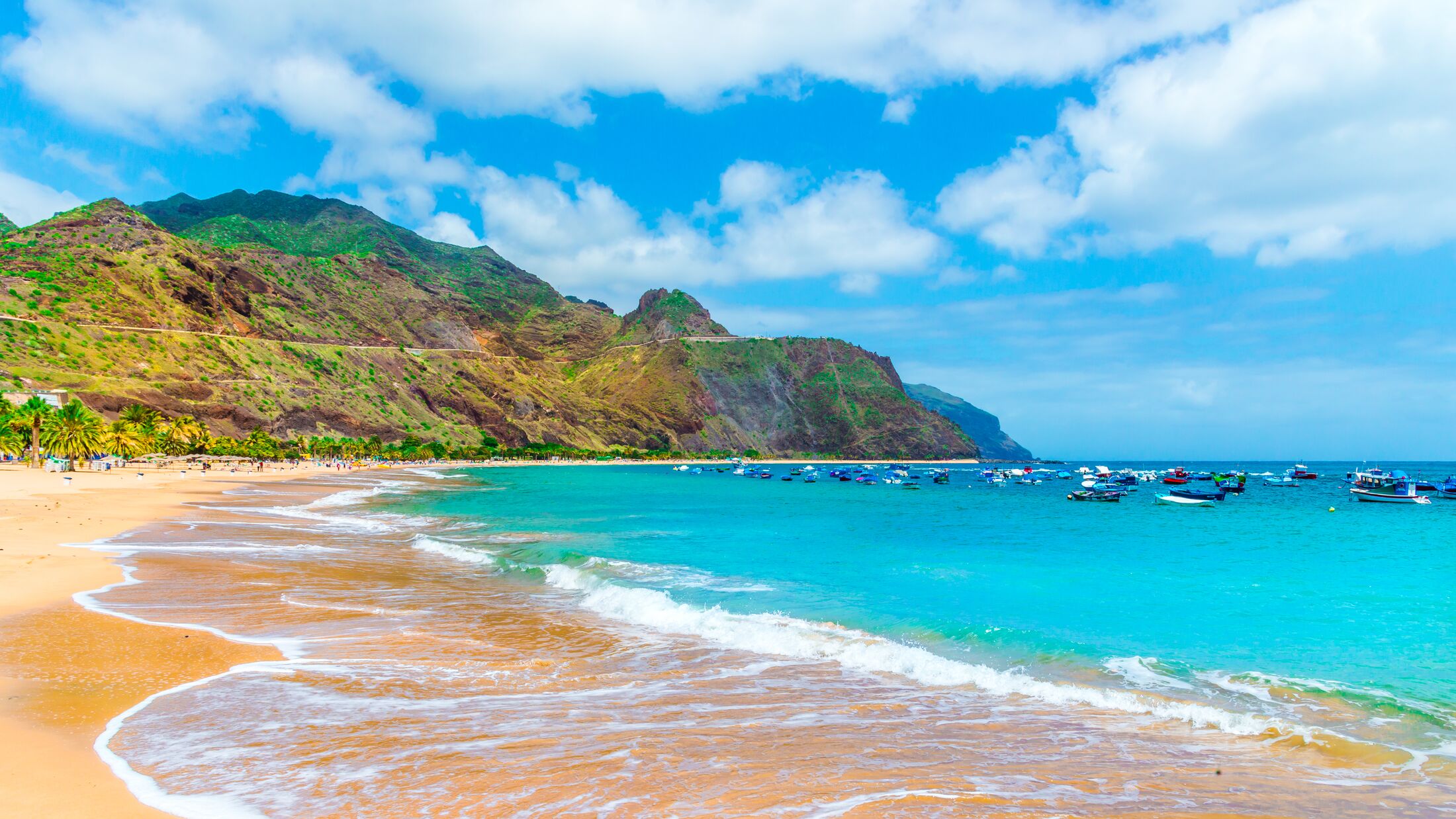 Las teresitas beach, Tenerife, Canary Islands, Spain.