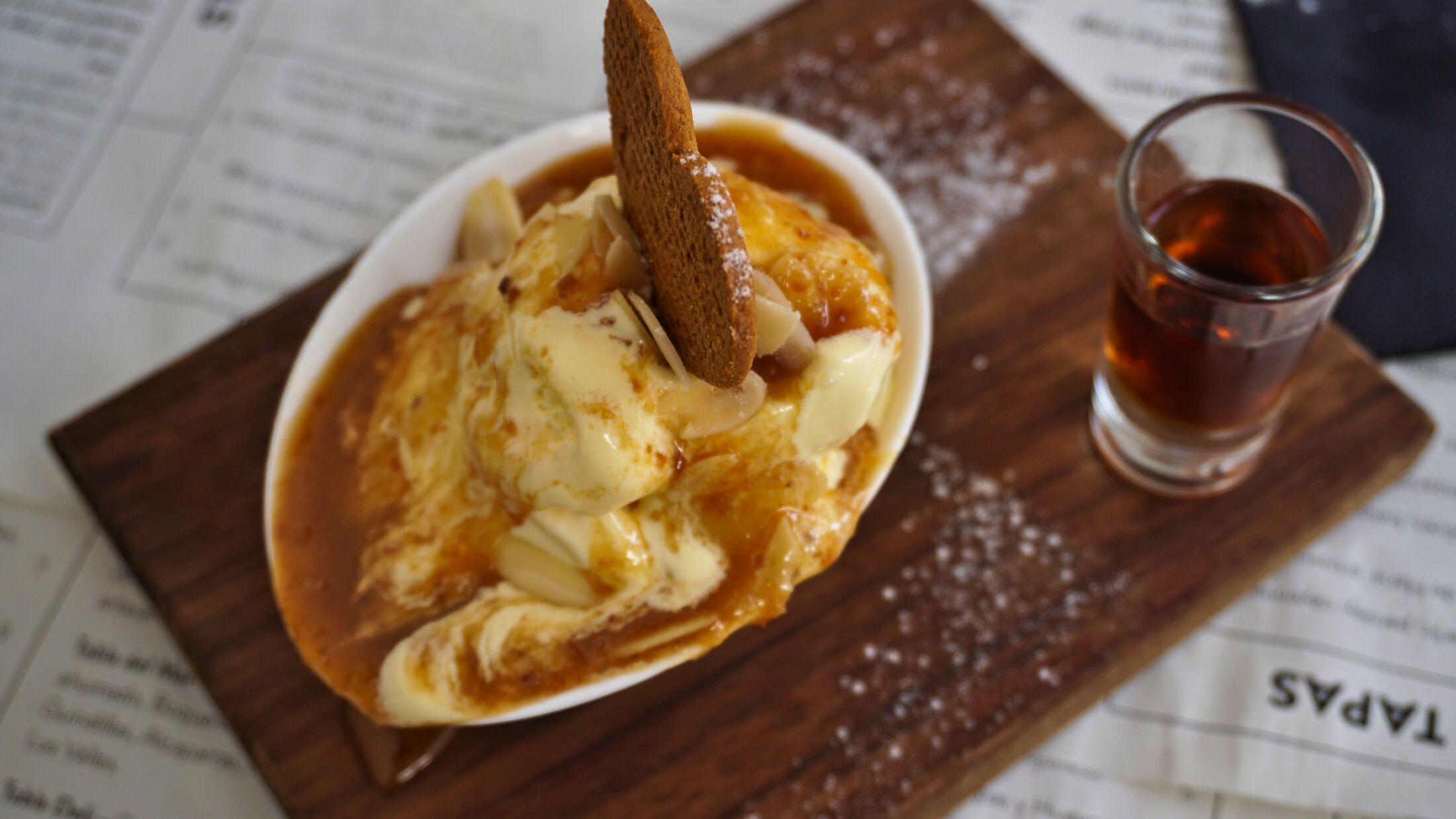 Traditional Gran Canaria Bienmesabe Dessert