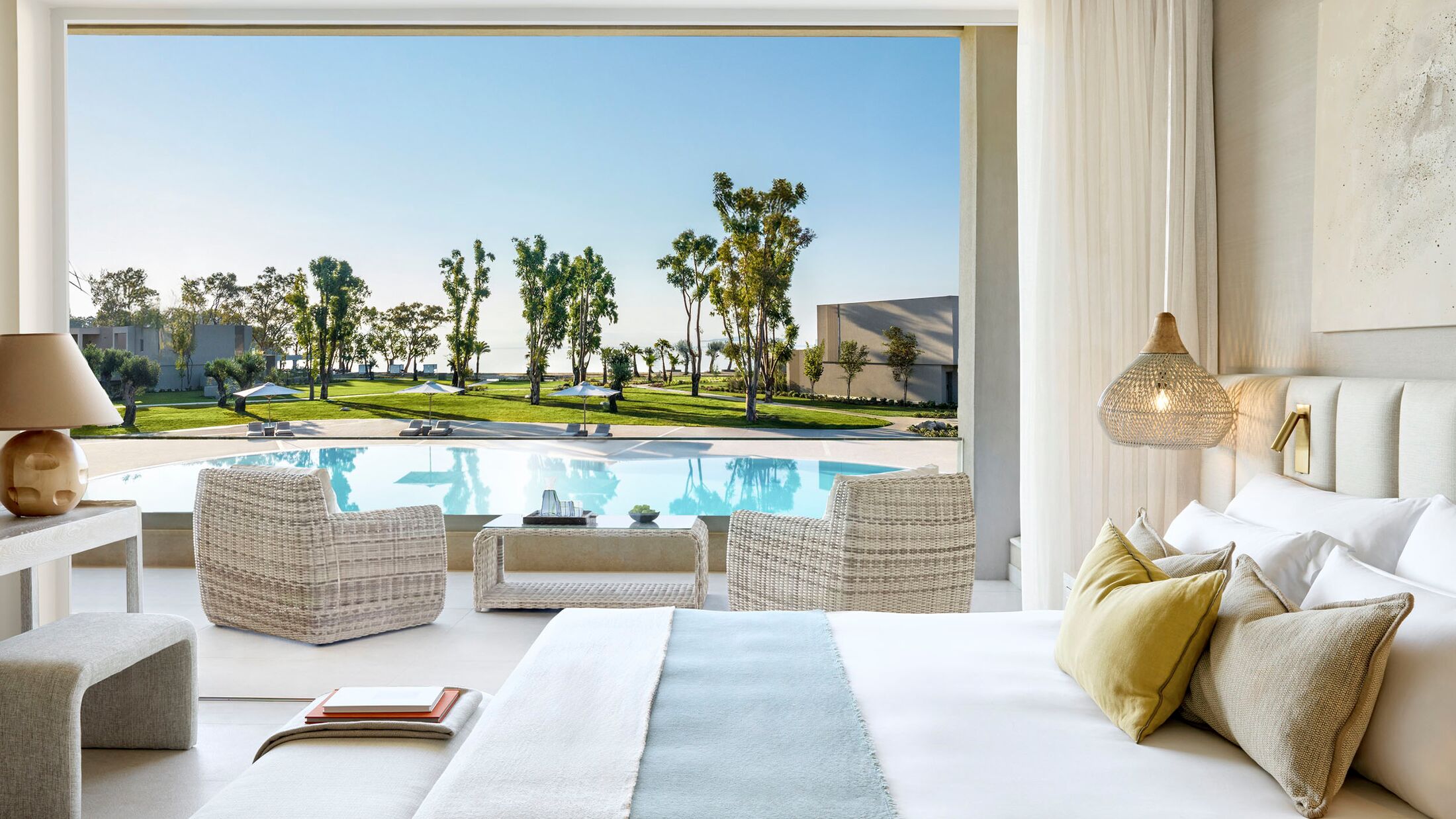 One Bedroom Suite with Side Sea View