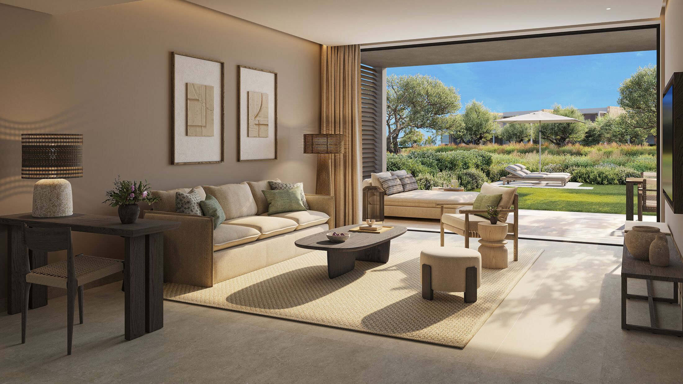 Deluxe One Bedroom Suite with Private Garden