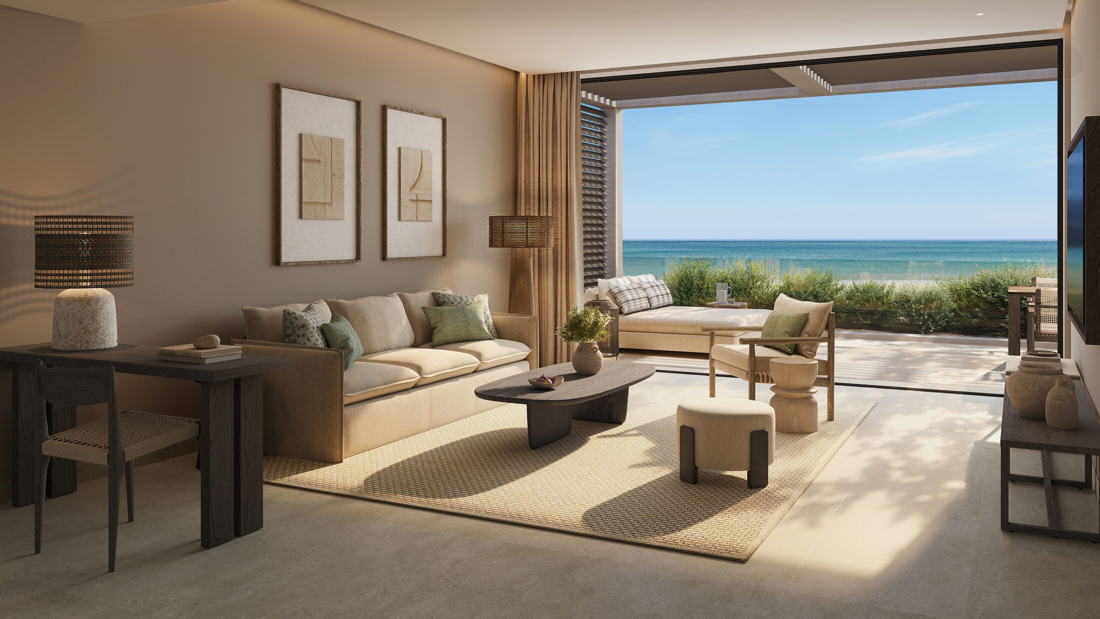 Deluxe One Bedroom Suite with Sea View
