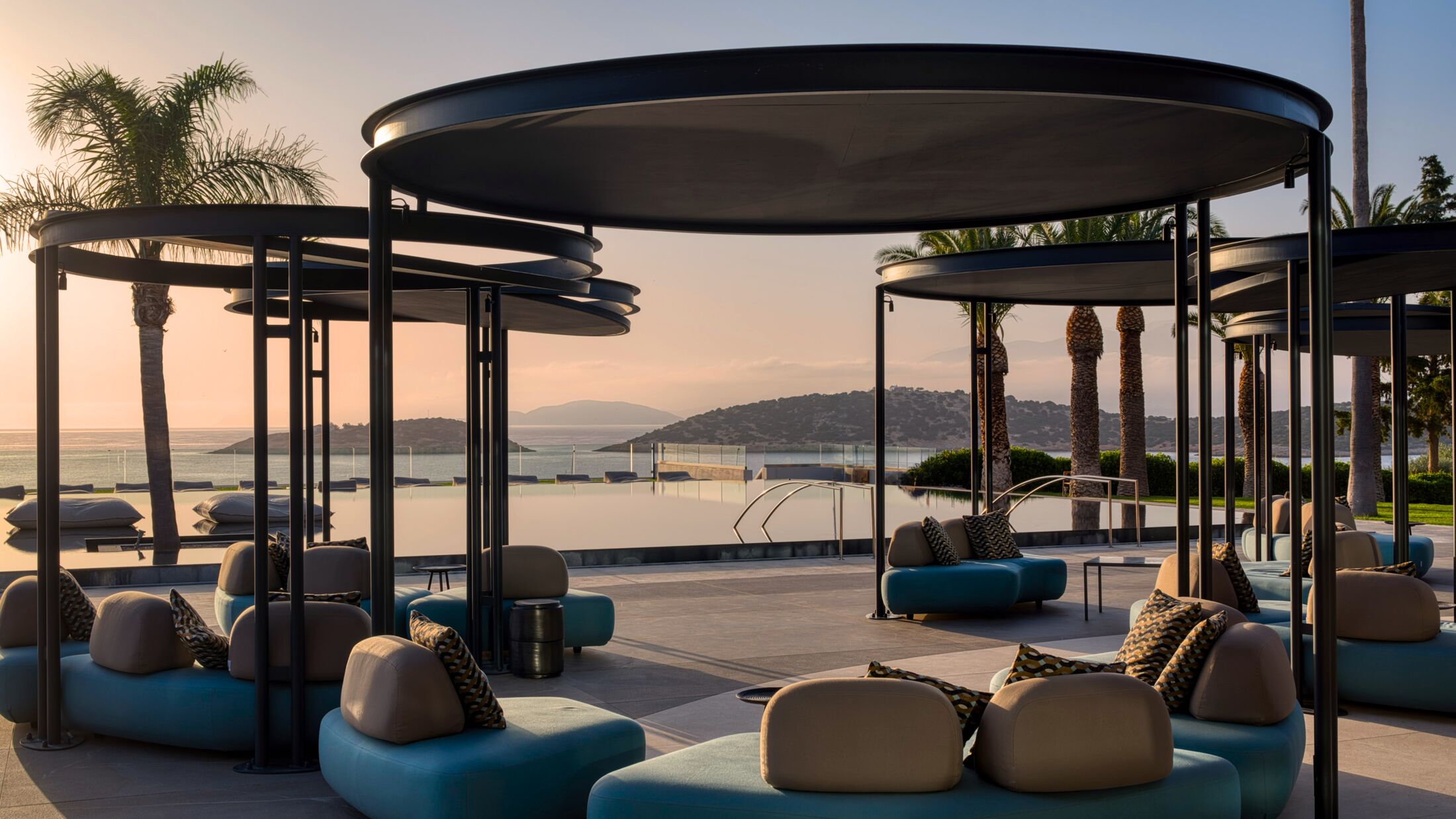 Sunset at Nama Pool Bar