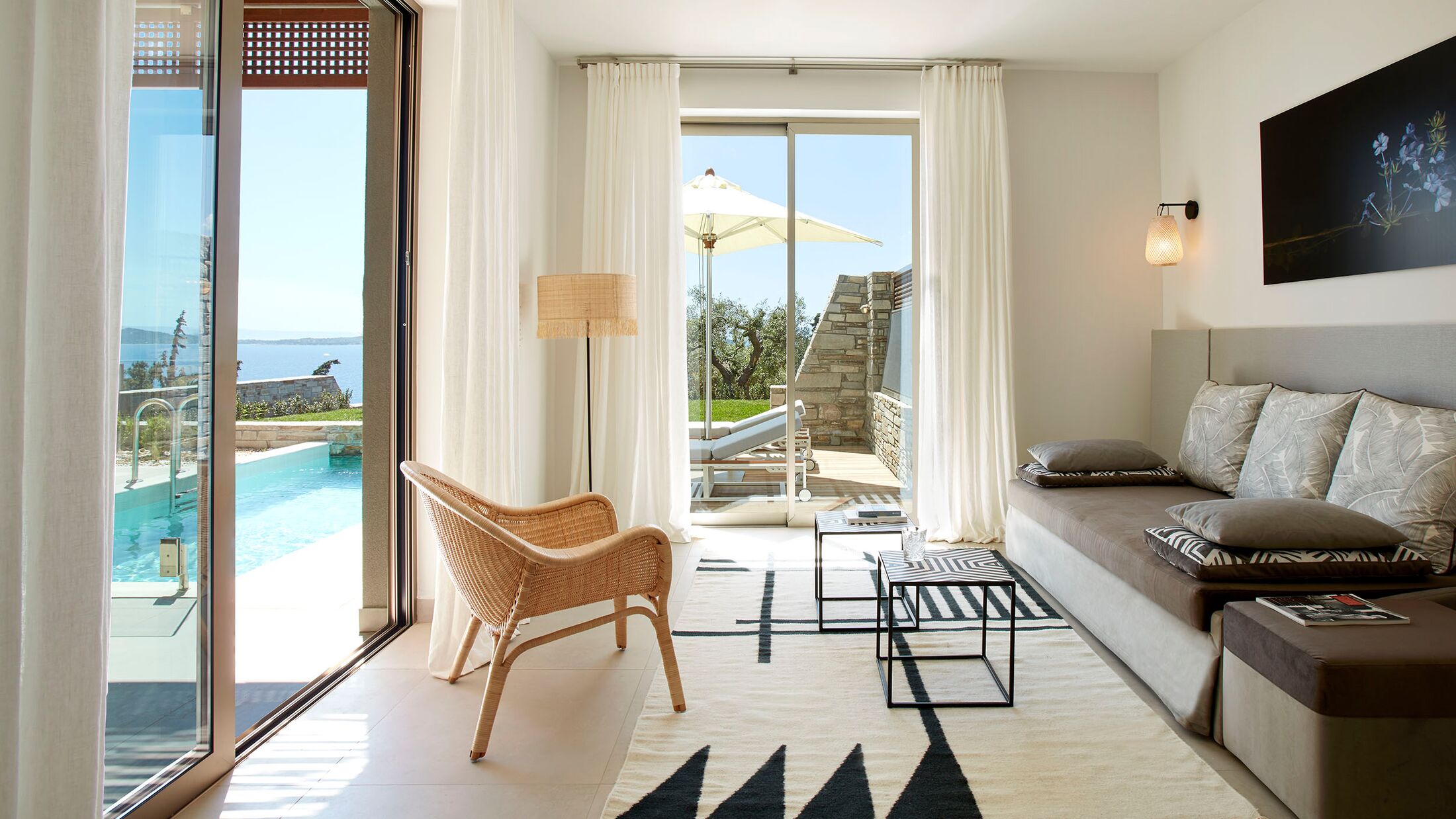 Ocean One Bedroom Pool Villa with Private Garden