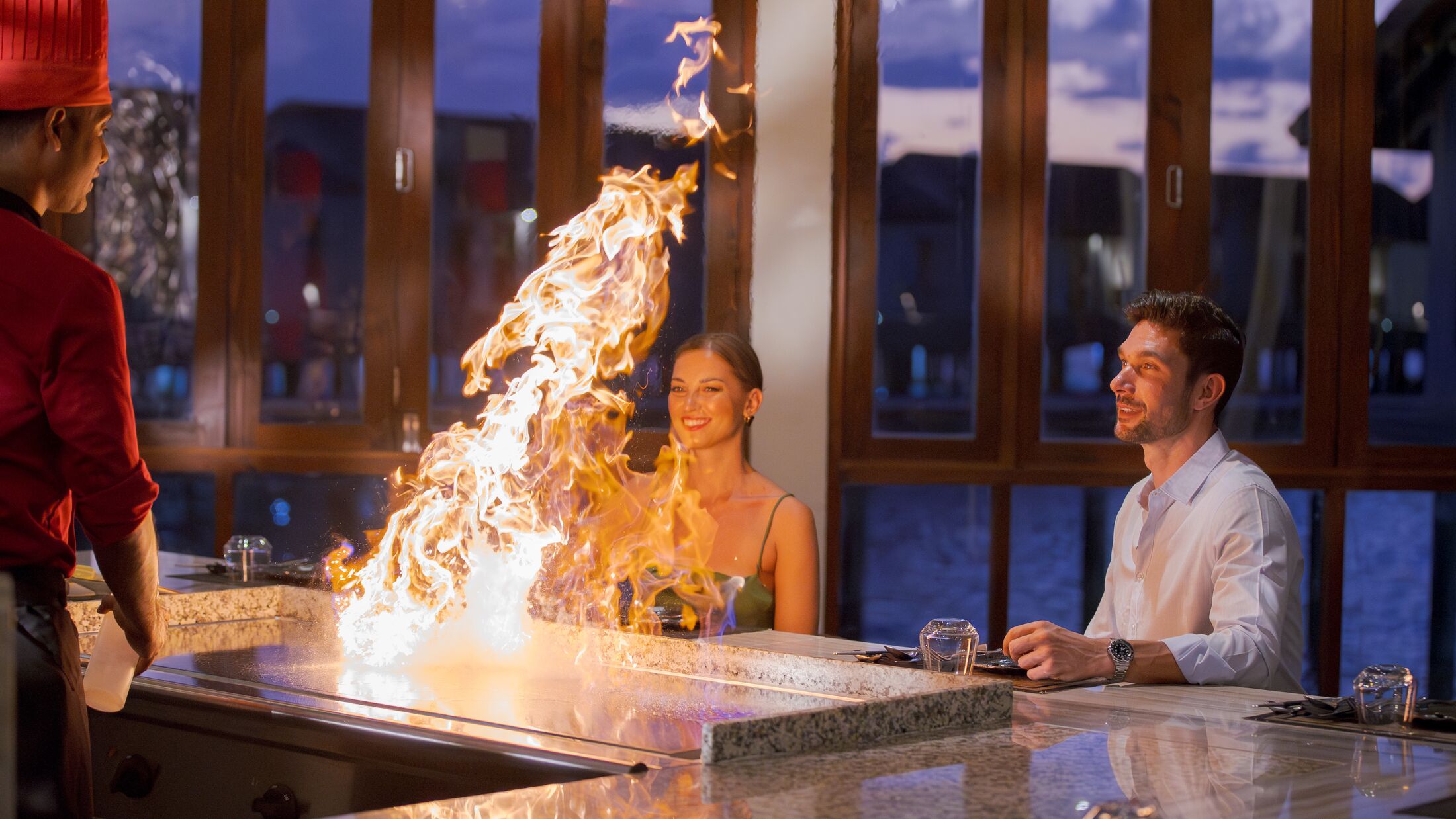 Teppanyaki Grill at Pier Six Restaurant