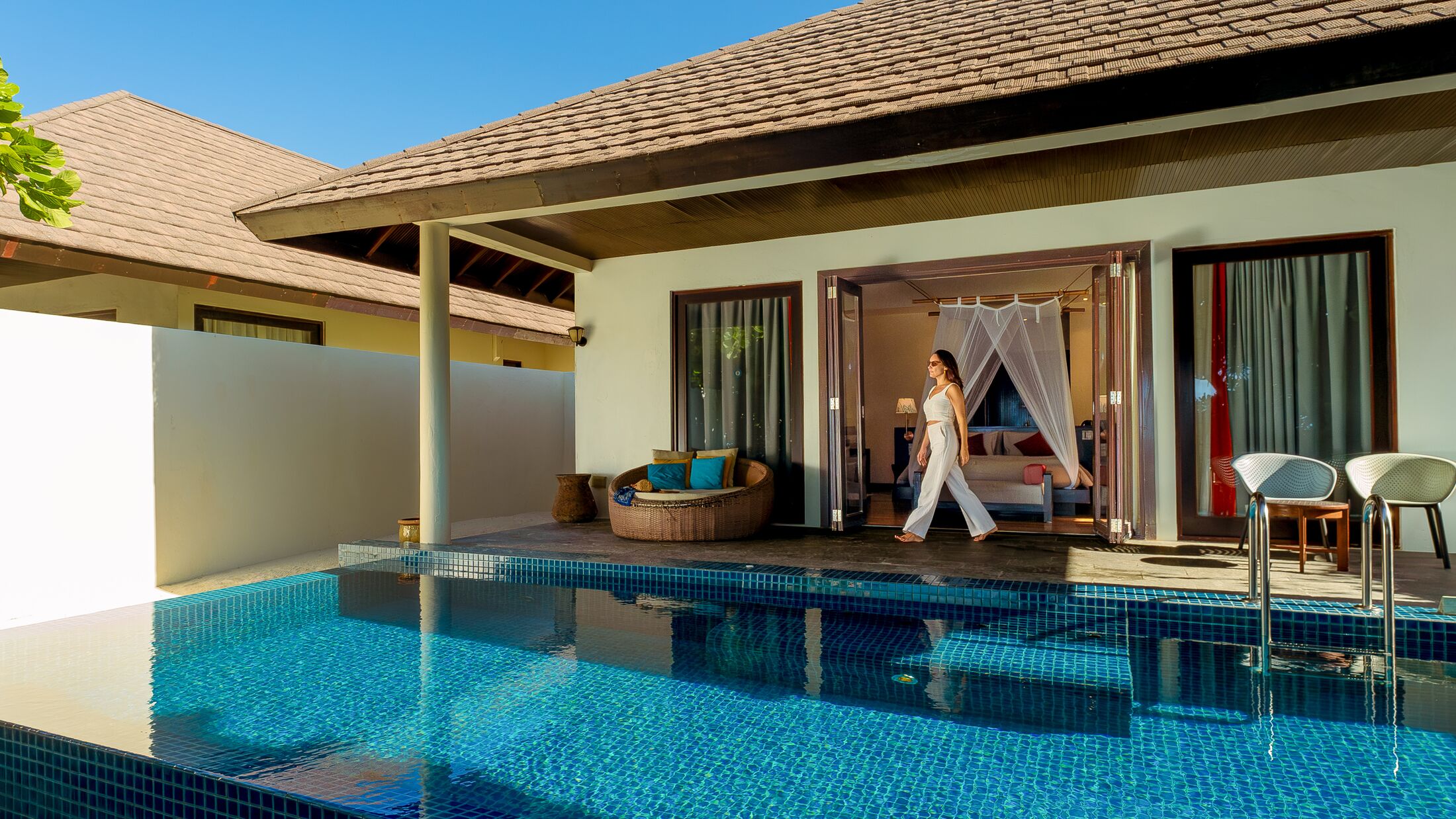 Sunset Beach Villa with Private Pool