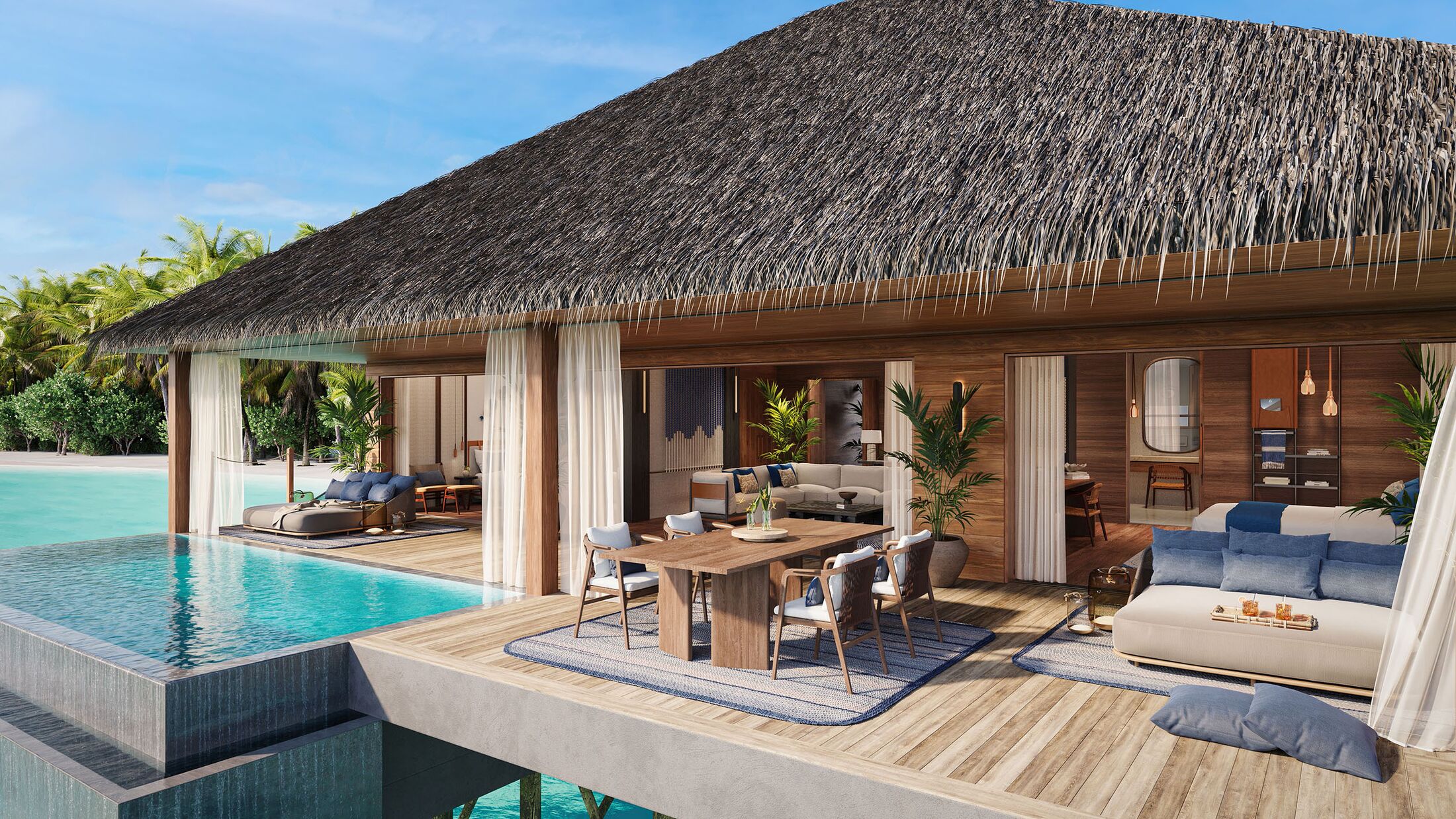 Two Bedroom Water Pool Villa