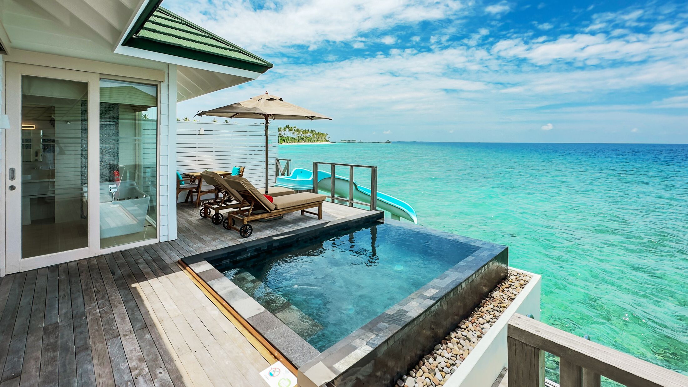 Ocean Villa with Pool and Slide