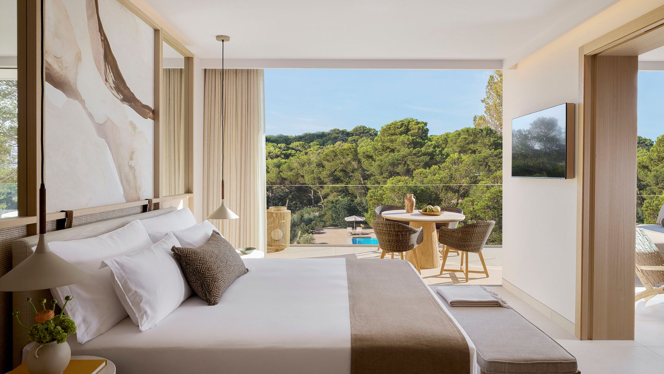 Deluxe One Bedroom Suite with Pool View