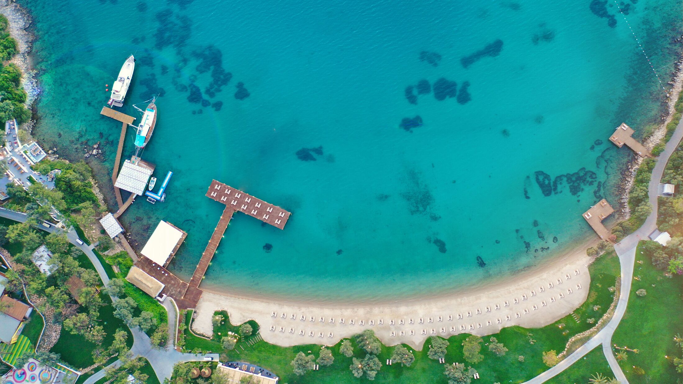 Aerial View of the Rixos Premium Bodrum Hotel