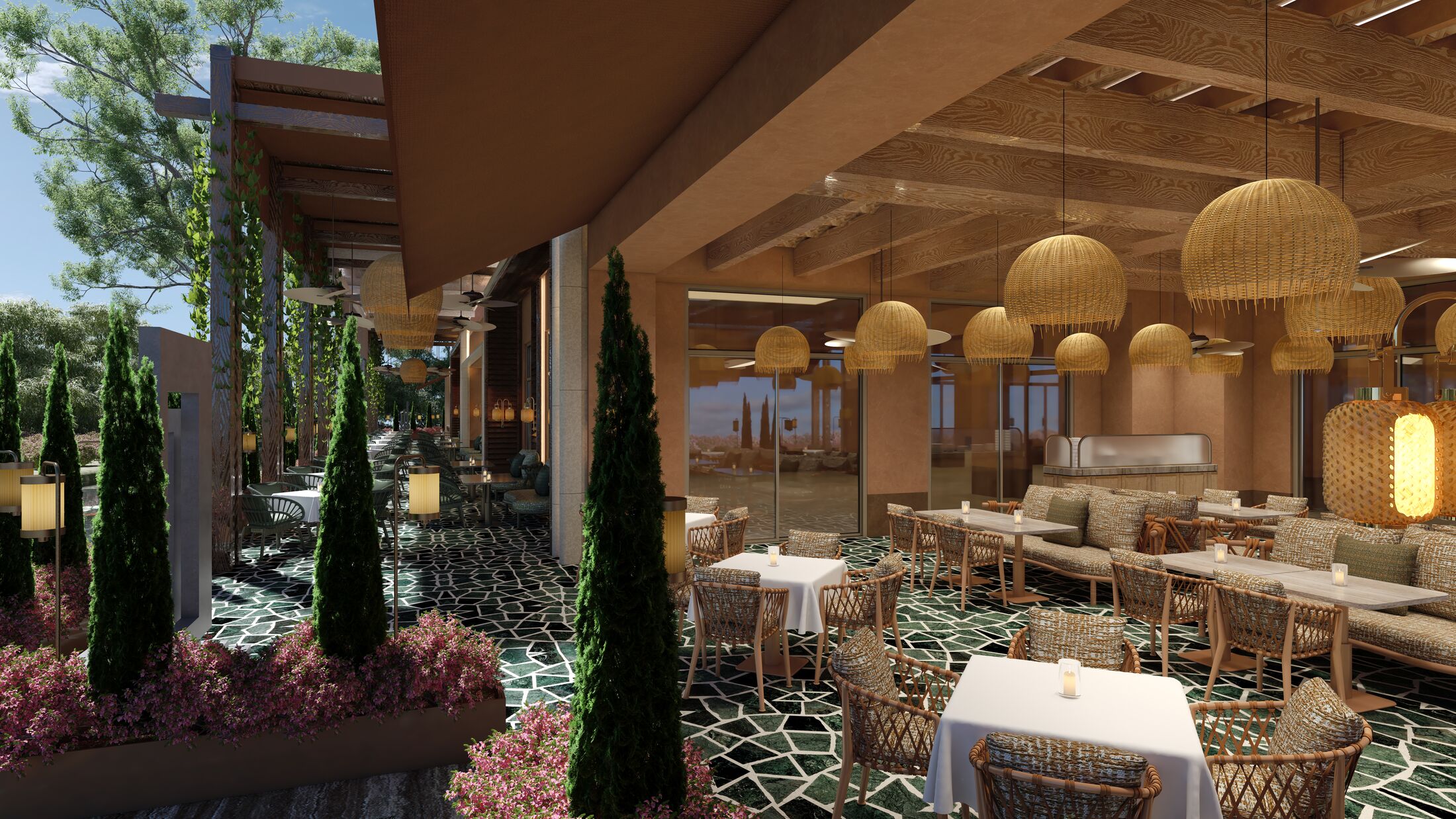 Hayat Restaurant Terrace