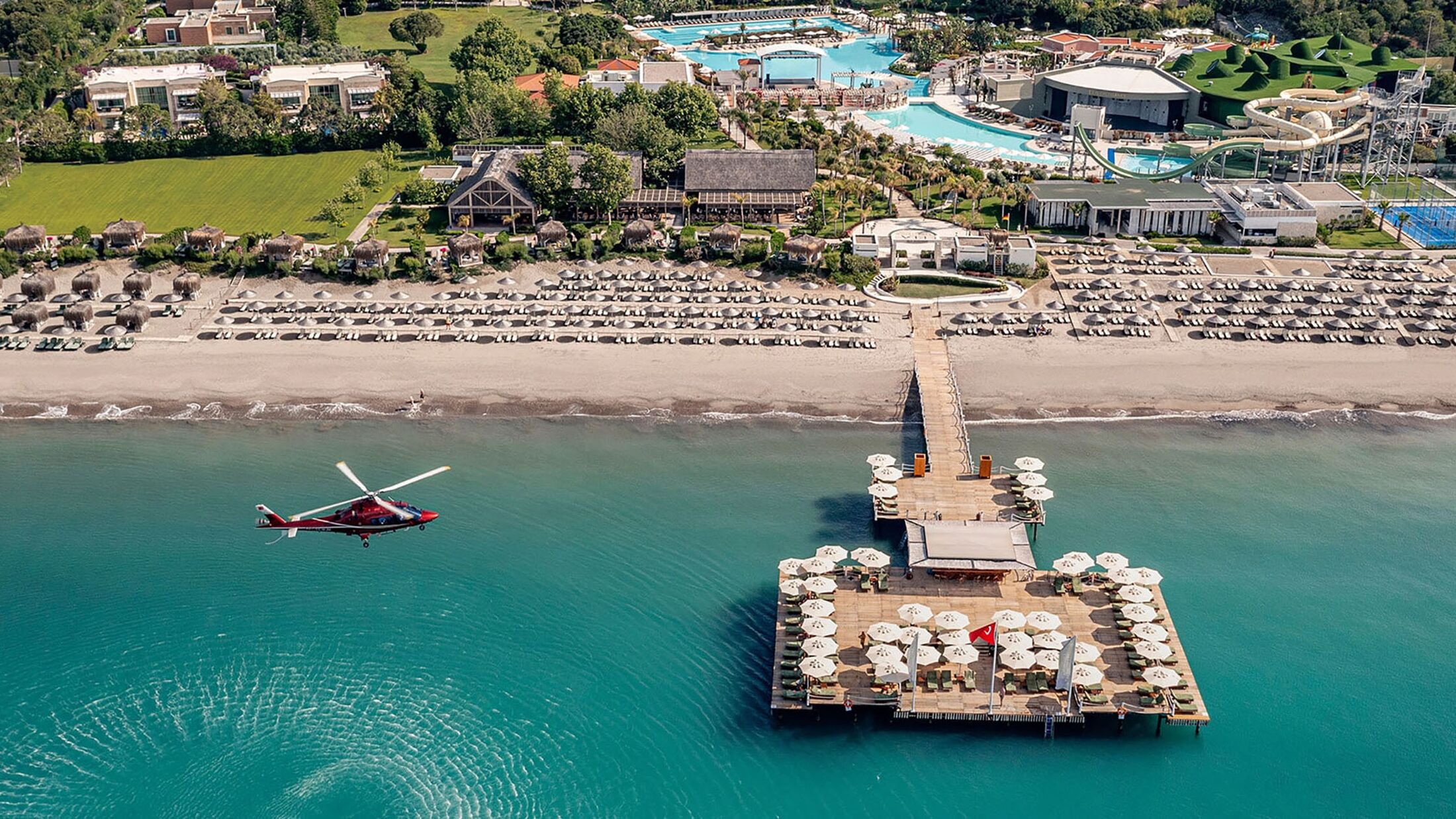 Aerial Beach View