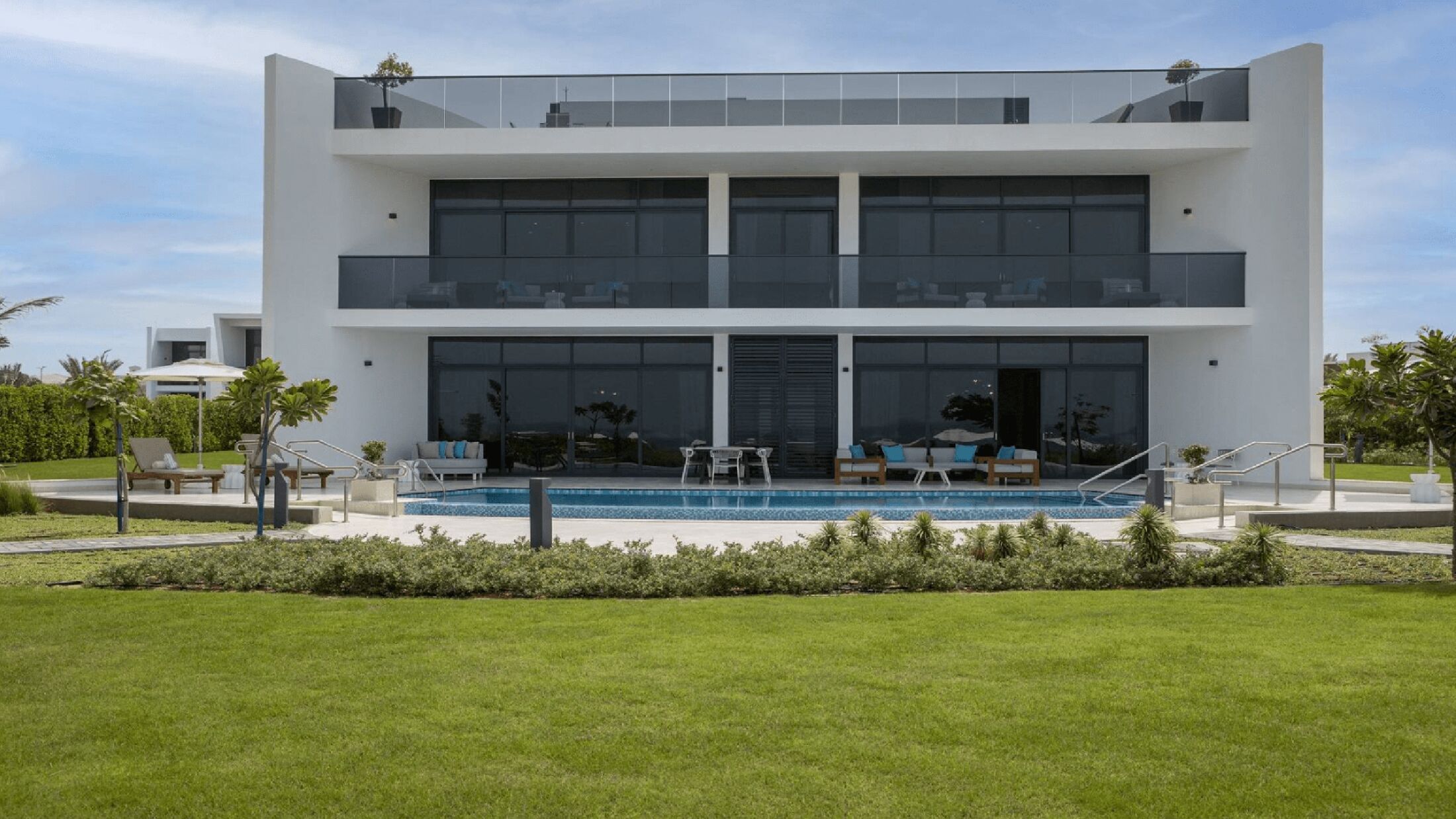 Five Bedroom Duplex Beachfront Villa