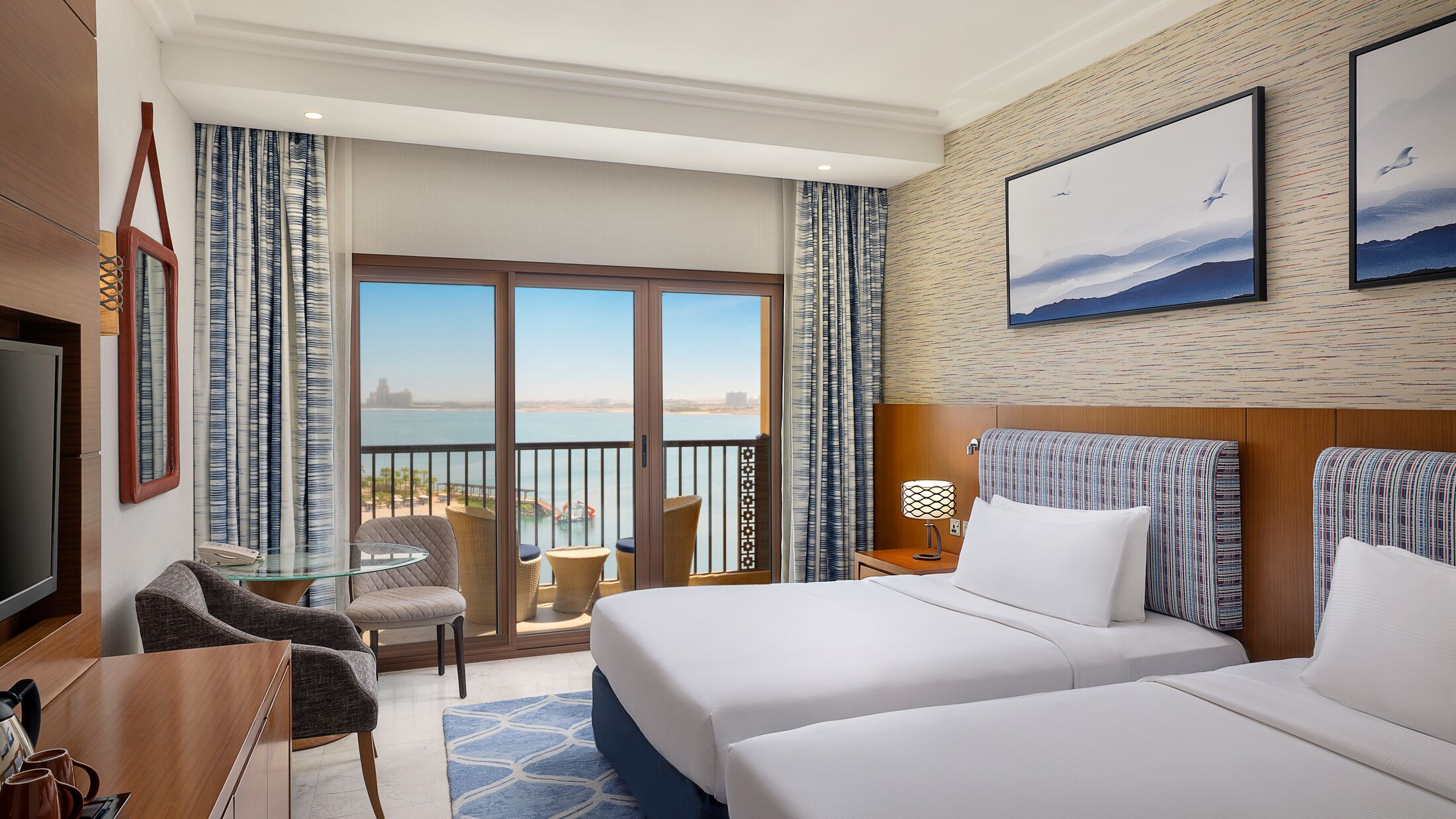 Twin Room with Sea View