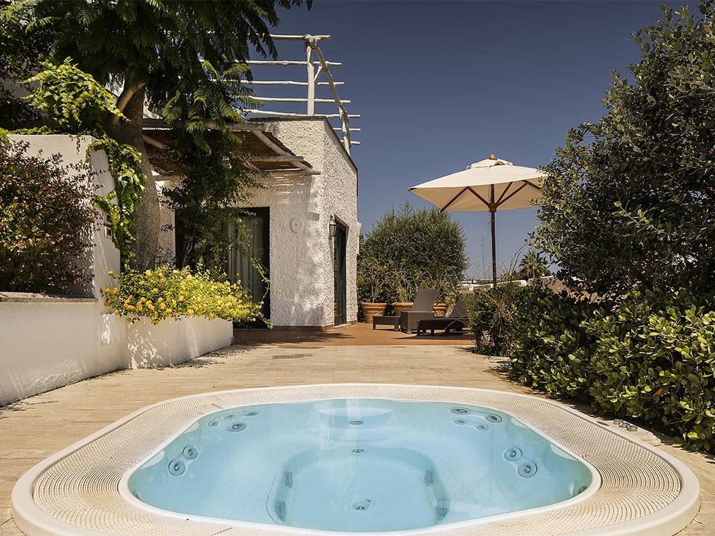 a large pool of water