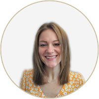 a woman smiling for the camera