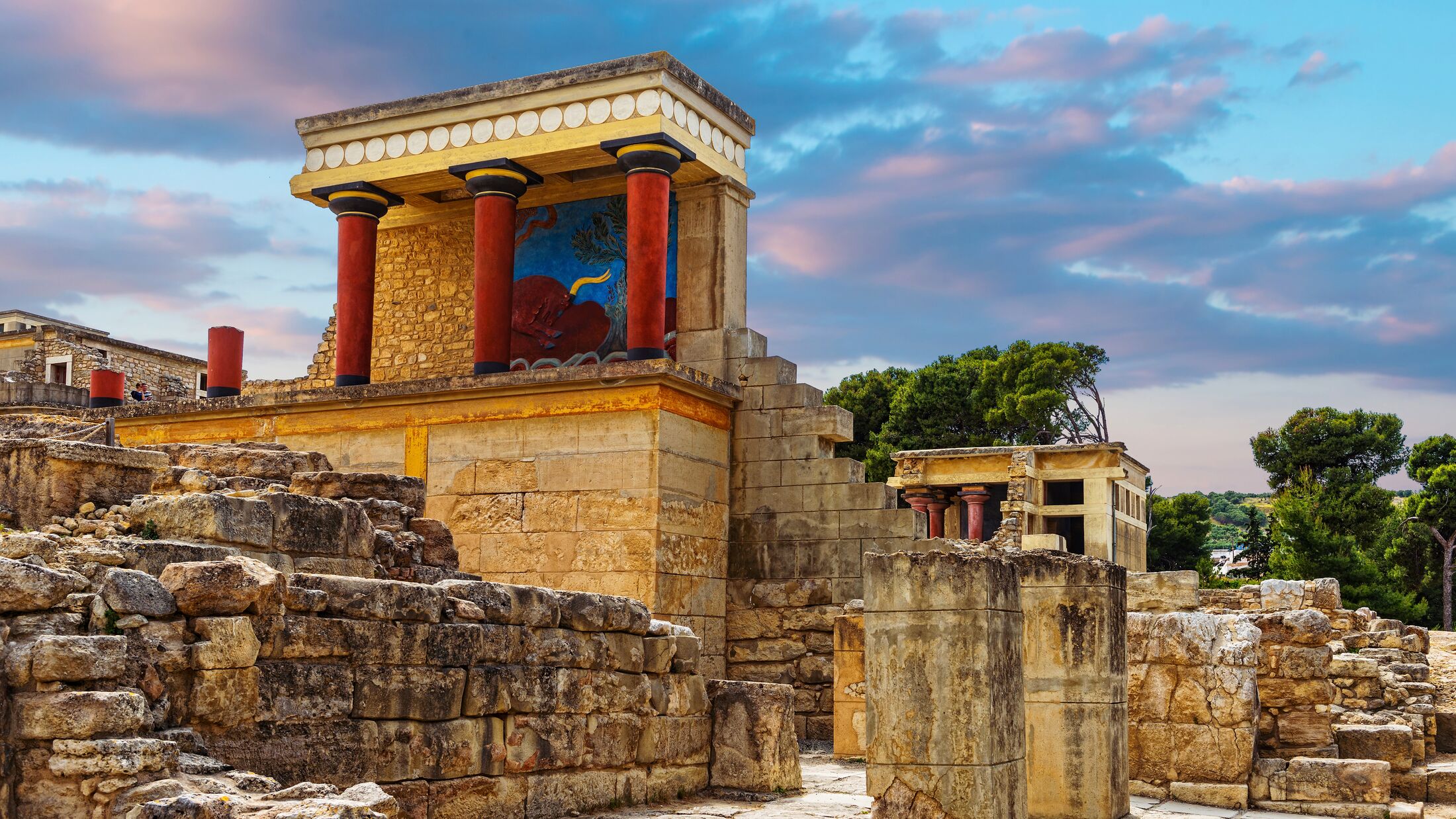 Knoss palase on the Crete,Greece