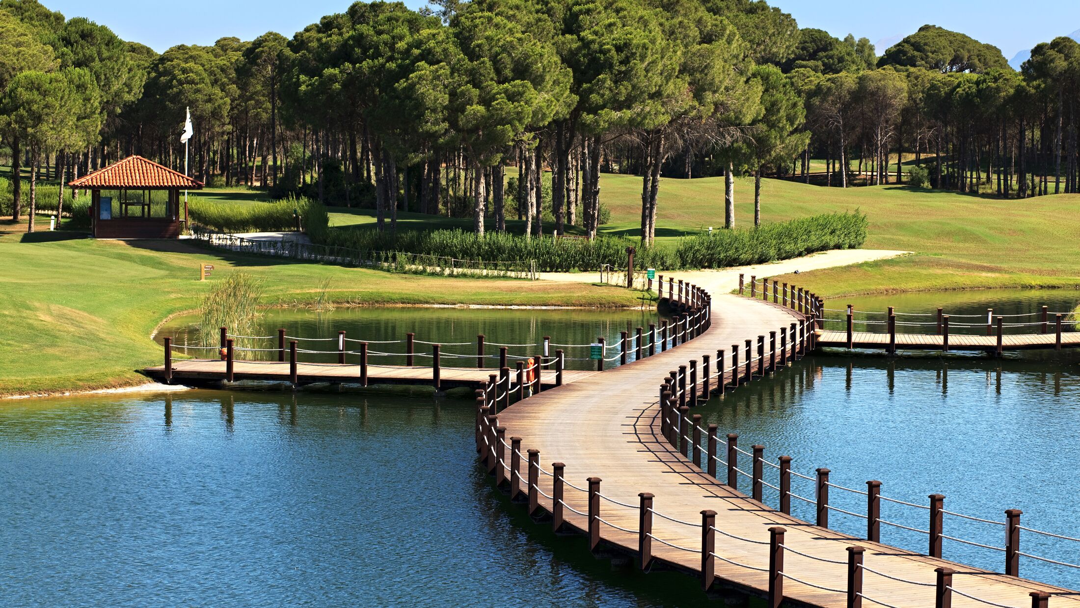 Area of Sueno Golf Club. Belek. Turkey.