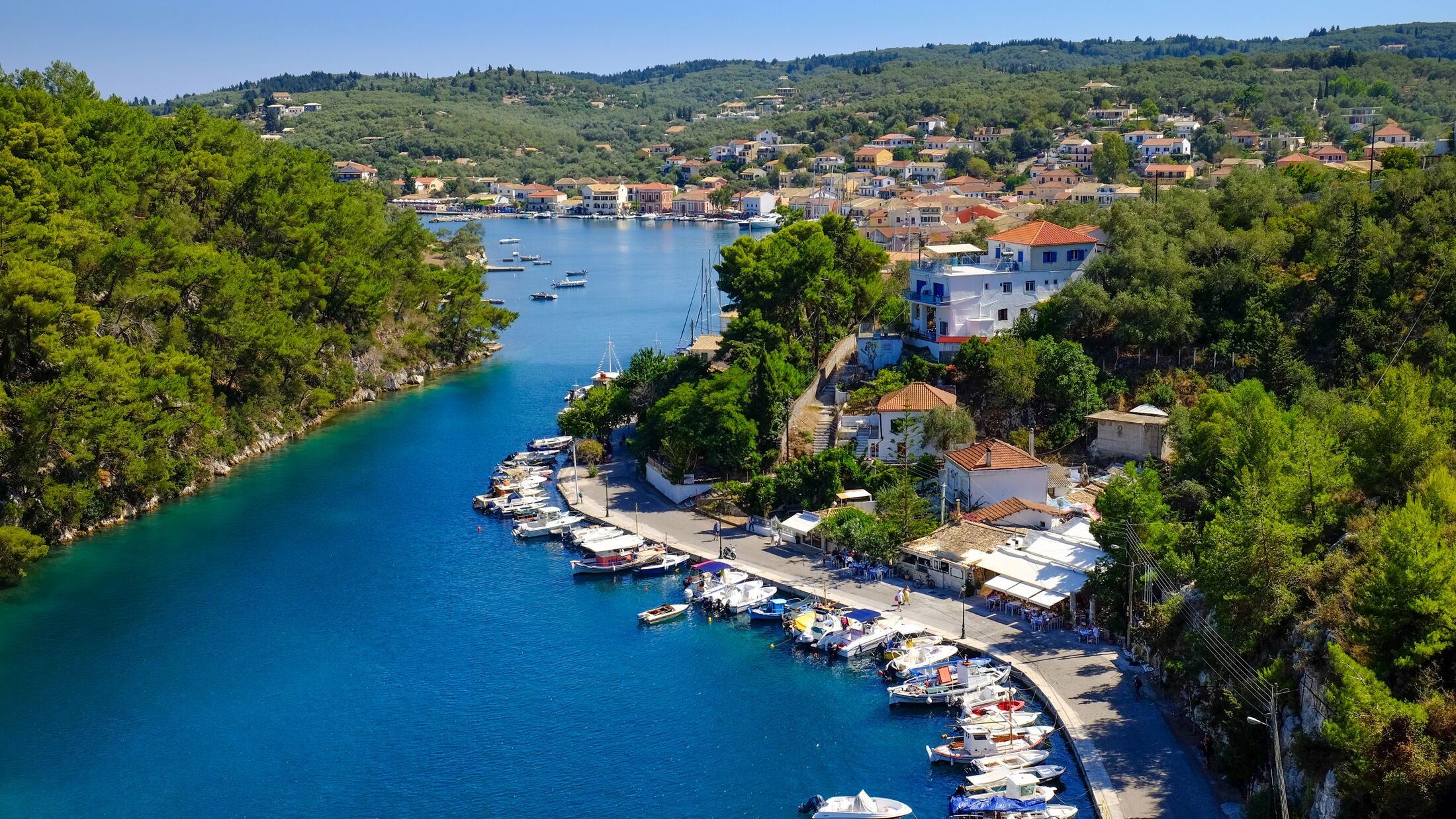 The beautiful island of Paxos, Greece