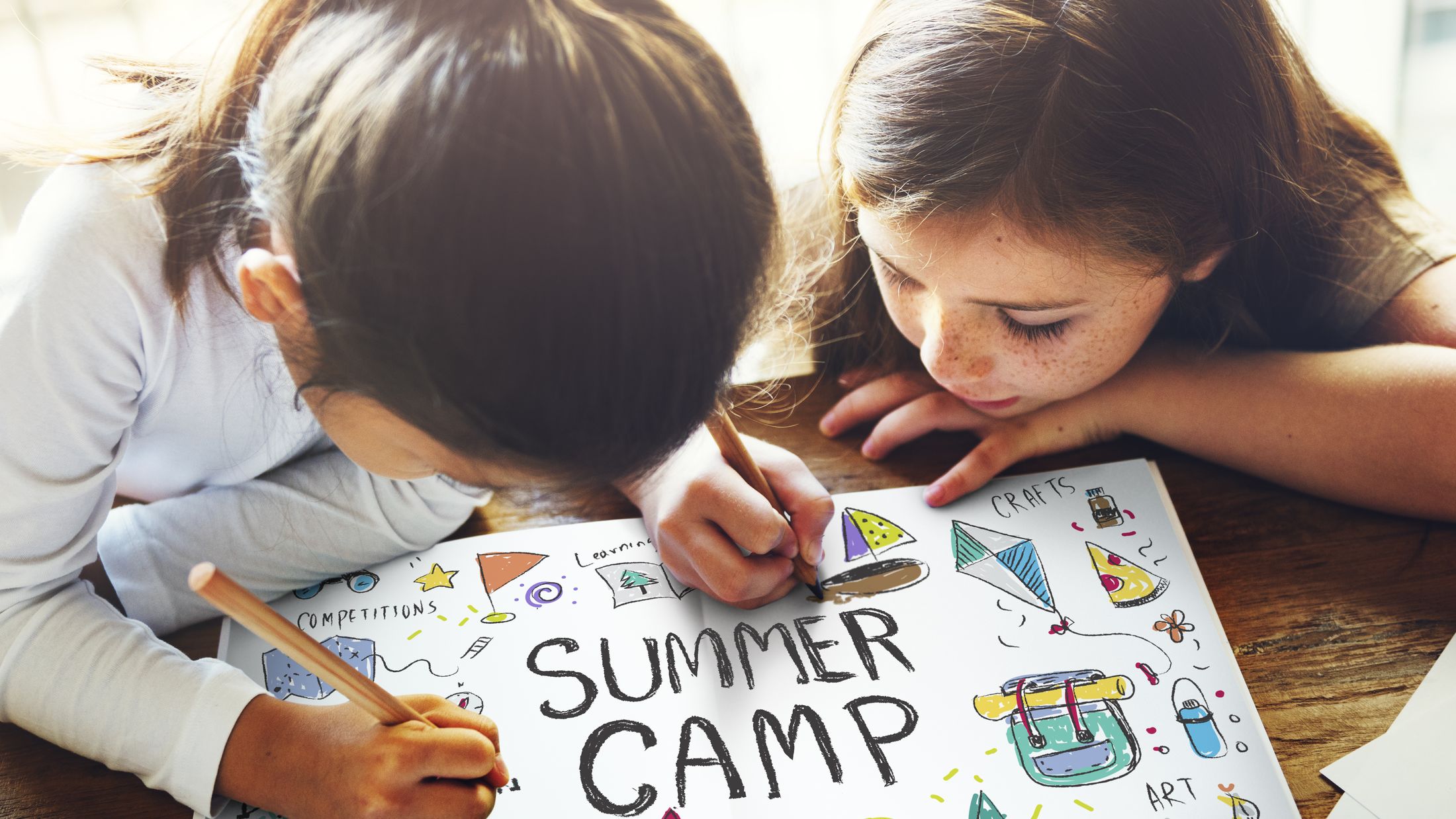 Summer Kids Camp Adventure Explore Concept; Shutterstock ID 446930167; PO: Project Italy - Facilities images; Job: Project Italy - Facilities images; Client: H&J/Citalia