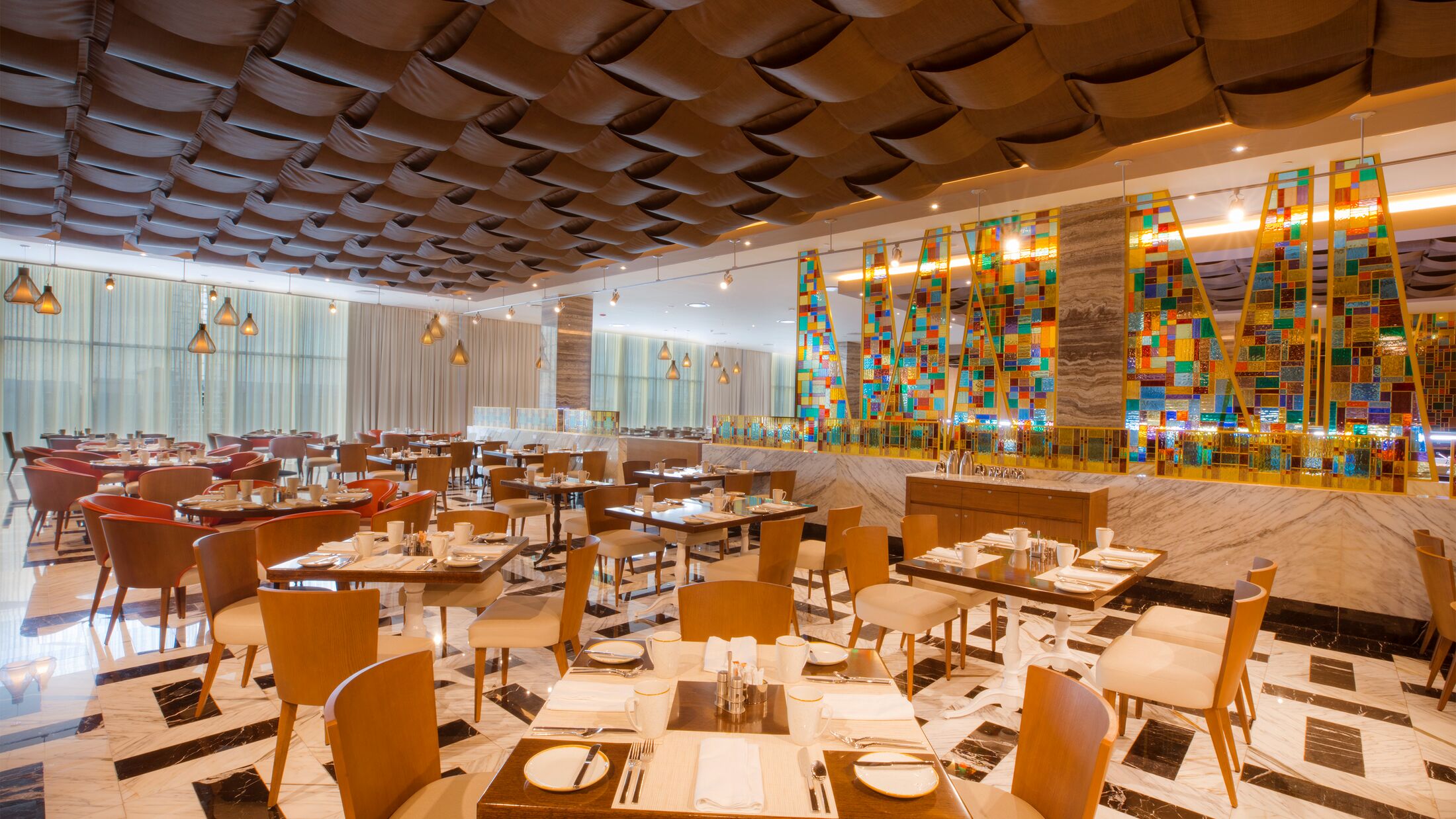 Grand Buffet.Moon Palace The Grand Cancun, architecture, Dining, Restaurant, Grand Buffet, International, Breakfast, Lunch.Moon Palace The Grand Cancun Architecture