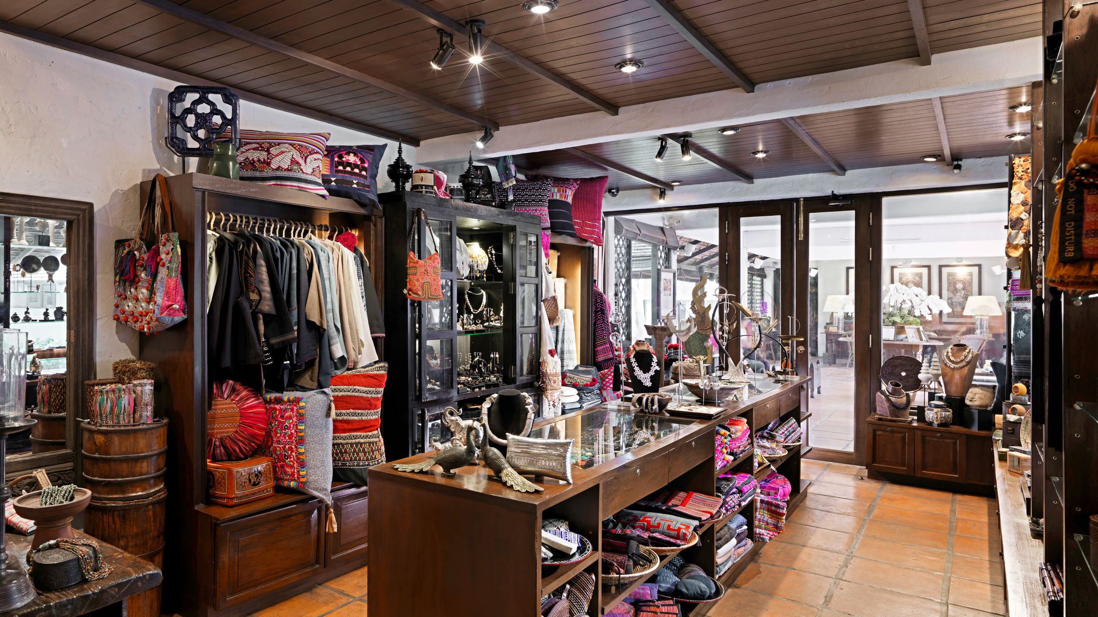 a store filled with lots of counter space
